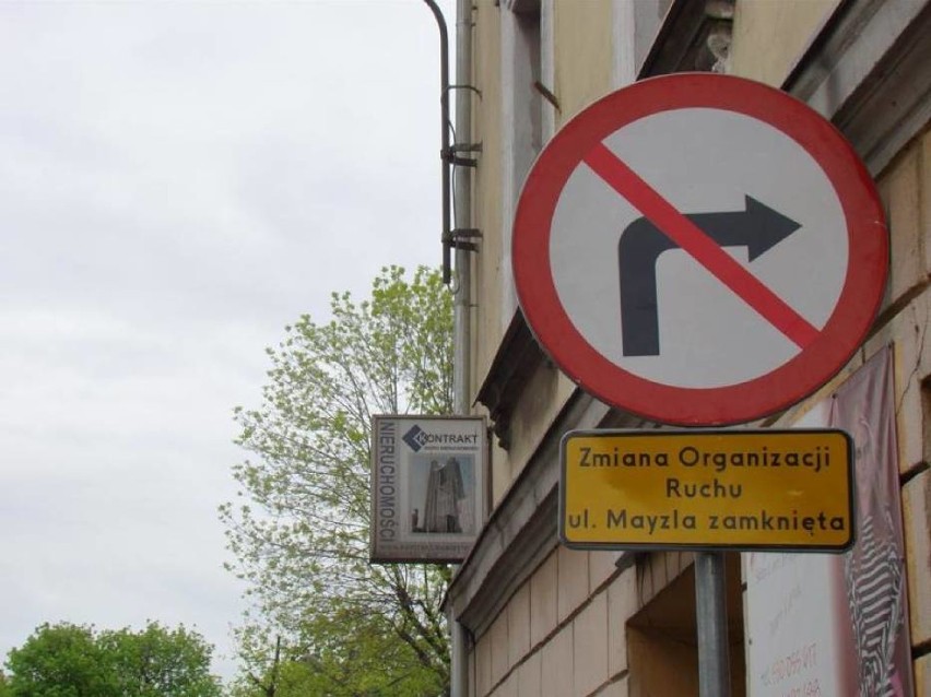 Ulica Mayzla w Oświęcimiu będzie zamknięta dla ruchu pojazdów. Kierowcy powinni uważać [ZDJĘCIA]
