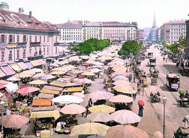 Na Różycu będzie można oglądać zdjęcia Naschmarktu