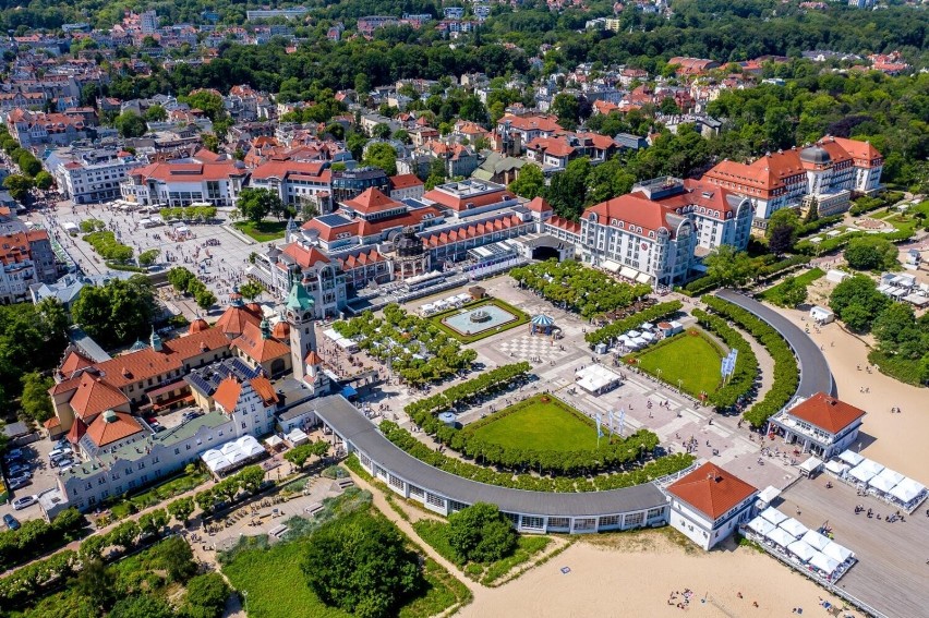 10. miejsce na liście zajmuje Sopot (woj. pomorskie).