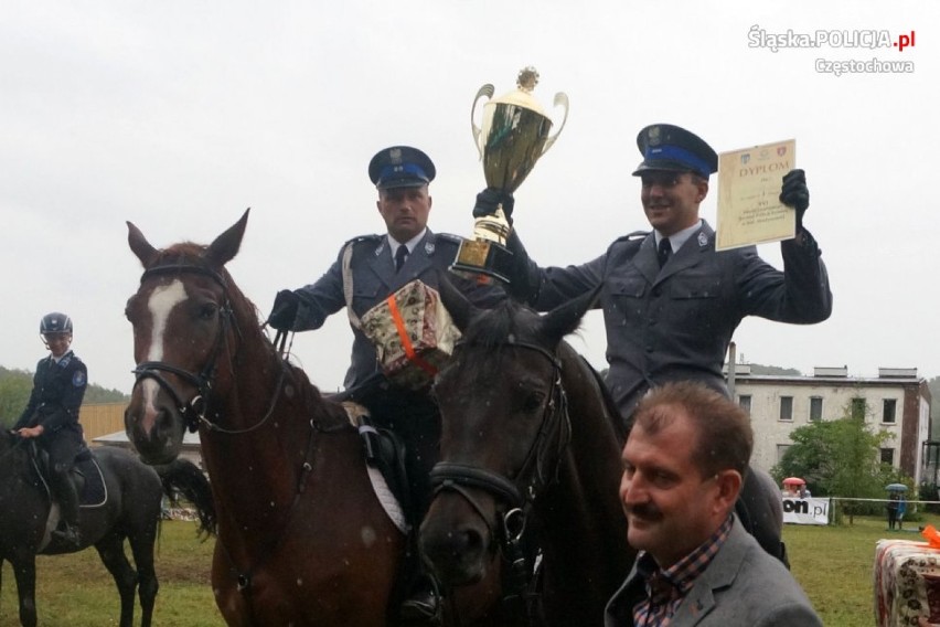 Turniej policji konnej w Częstochowie