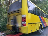 Pożar autobusu PKS. Podróżni zdołali się ewakuować