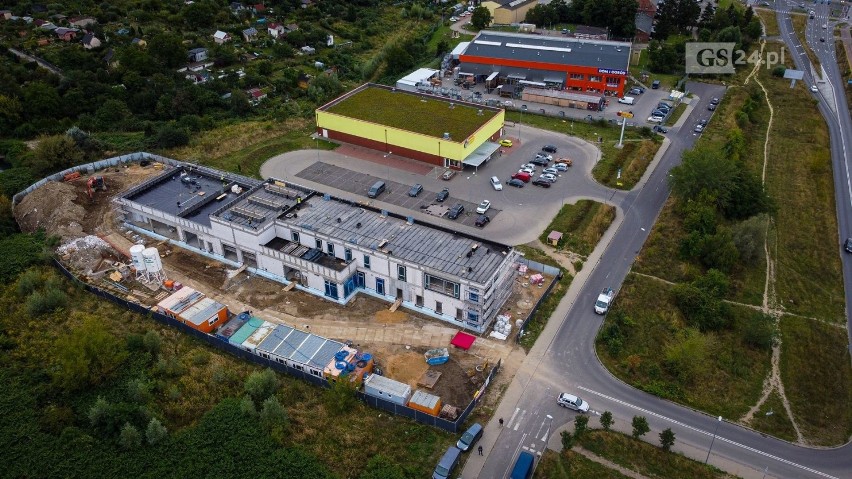 Trwa budowa nowej siedziby pogotowia w Szczecinie. Zobaczcie zdjęcia z placu budowy