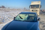 Rogowo. Wypadek na S5. Policjanci wyjaśniają okoliczności nieszczęśliwego zdarzenia [zdjęcia] 