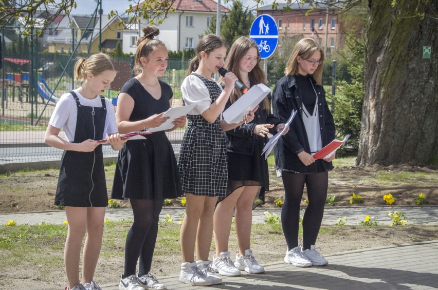 „Grześ” przybył do Szkoły Podstawowej w Łapalicach