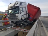 Wypadek na autostradzie A1 na odcinku Nowe Marzy - Grudziądz [wideo, zdjęcia]