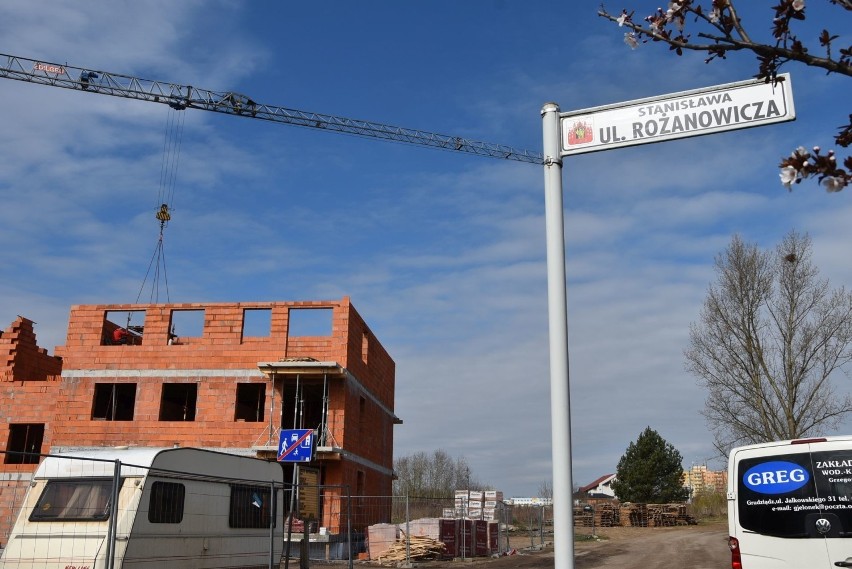 Na działce przy ul. Rożanowicza na os. Rządz w Grudziądzu...