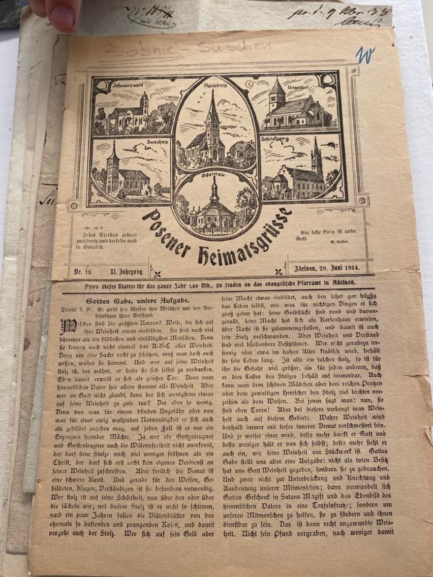 Gazeta Ewangelicka (Sośnie/Odolanów/Kobyla Góra)