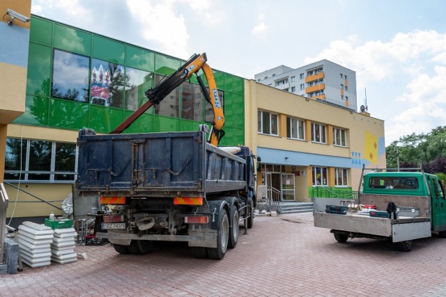 W Będzinie prace remontowe trwają w siedmiu szkołach i siedmiu przedszkolach