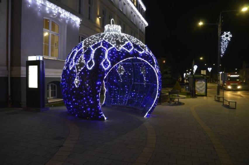 Świąteczne iluminacje w Sztumie