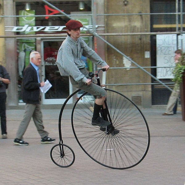 Źródło: http://commons.wikimedia.org/wiki/File:Ordinary_bicycle02.jpg