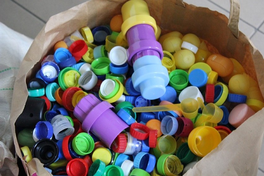 Zbiórka nakrętek plastikowych w Kole