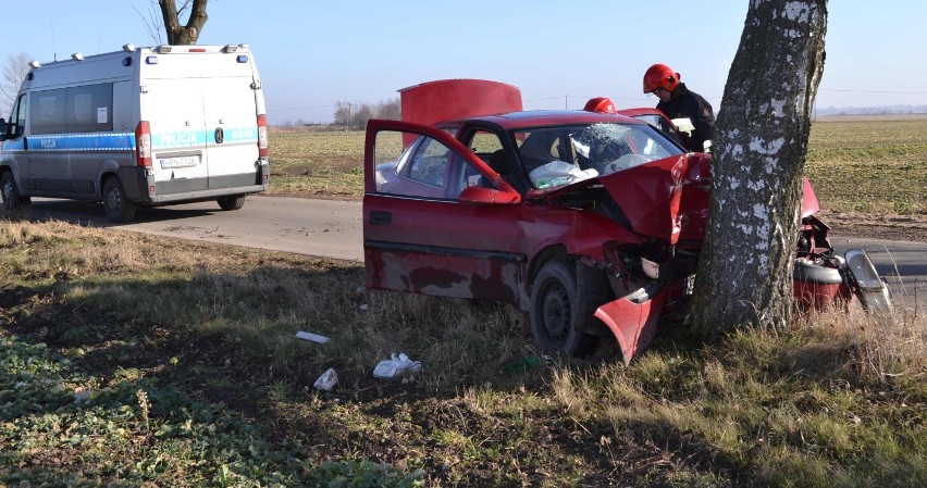 Wypadek koło Kapustowa. 10-miesięczne dziecko wśród poszkodowanych