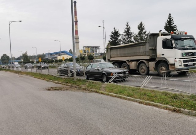 W środowe popołudnei na ulicy Łódzkiej w Kielcach