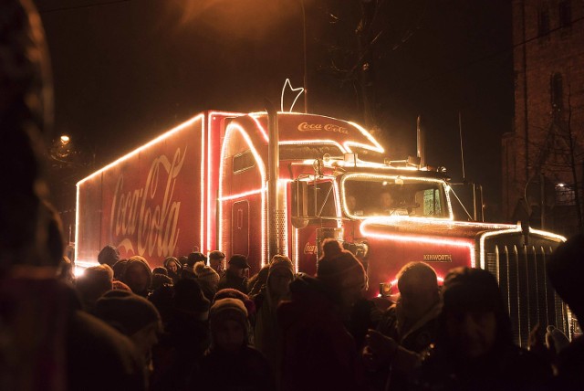 Świąteczne ciężarówki Coca-Coli wjadą dziś do Piły