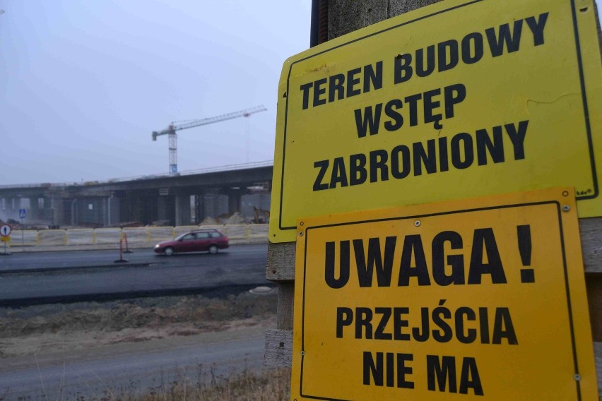 Trwają prace przy budowie Południowej Obwodnicy Gdańska. Pogoda sprzyja budowlańcom