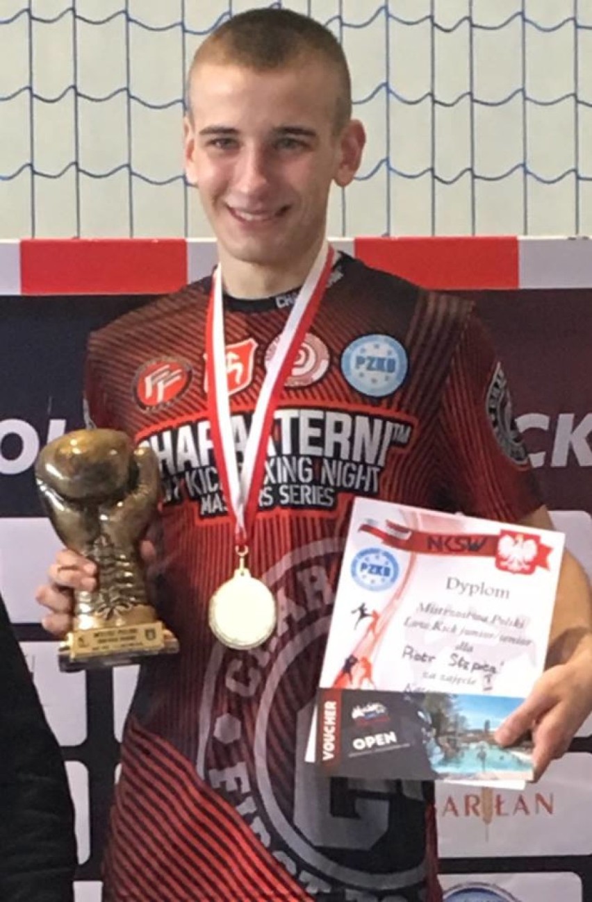 Piotr Stępień mistrzem Polski seniorów 2019 w kick boxingu