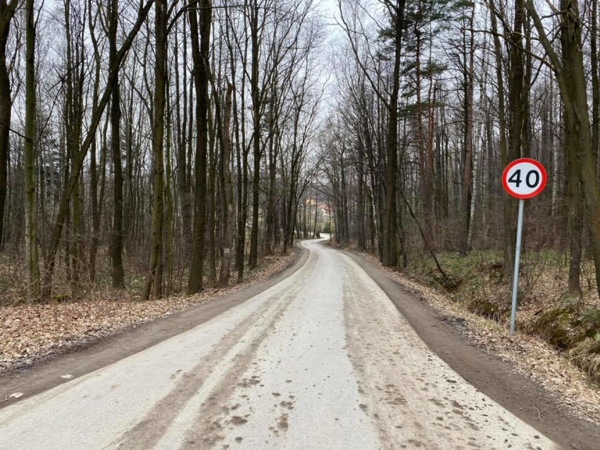 Trasa nowej ścieżki rowerowej - ul. Kościelna