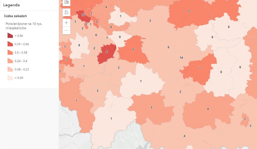 Małopolska zachodnia. Zmarło 6 osób z COVID 19. Zdiagnozowano 11 nowych przypadków zakażenia koronawirusem