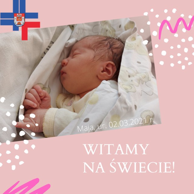 Maja przyszła na świat 2 marca. Jest pierwszym dzieckiem urodzonym w Zawierciu po gruntownym remoncie oddziału.
