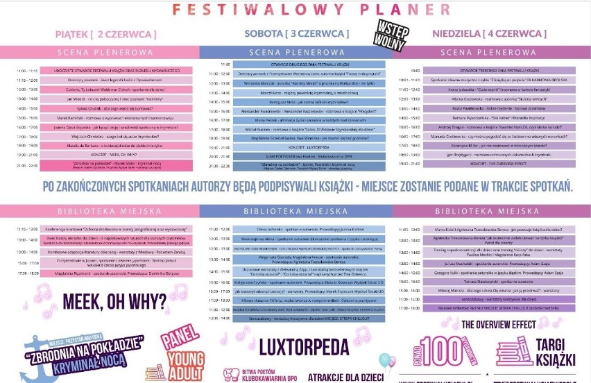 Festiwal Książki 2023 w Opolu