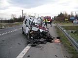 Śmiertelny wypadek na drodze pod Brzeskiem (ZDJĘCIA)