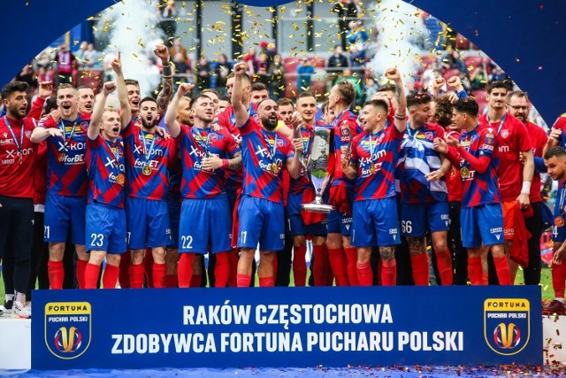 Jeśli Raków znów sięgnie po Fortuna Puchar Polski do dostanie premię w wysokości 5 mln zł