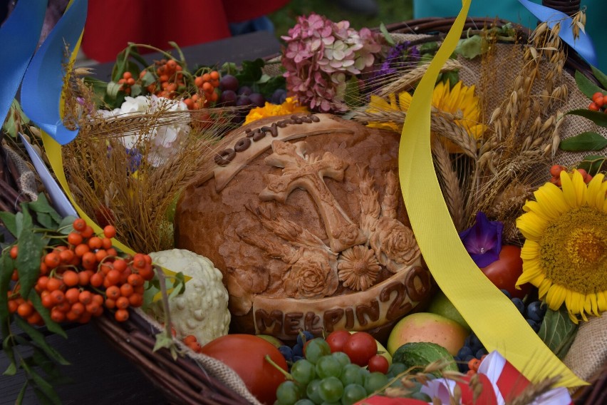 Parafialne święto plonów w Bodzyniewie. Rolnicy dziękowali za tegoroczne zbiory [zdjęcia]