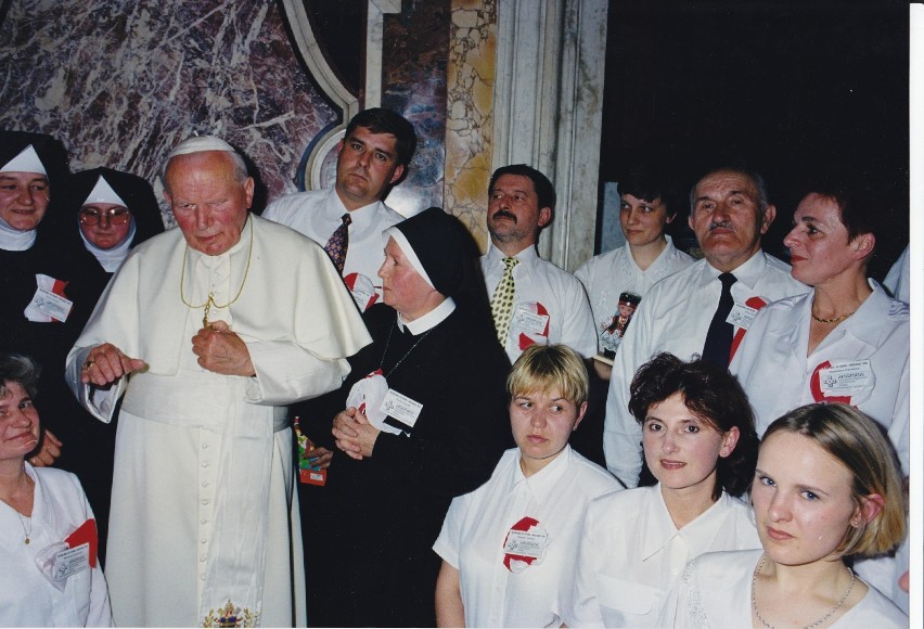 Spotkania mieszkańców powiatu grodziskiego z Papieżem Janem Pawłem II