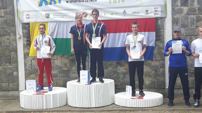 Radomsko: Wiktor Blada z „10-ki” zdobył srebrny medal Ogólnopolskiej Oiimpiady Młodzieży [ZDJĘCIA]