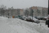 Zima w Chełmie: Śnieg znów paraliżuje miasto