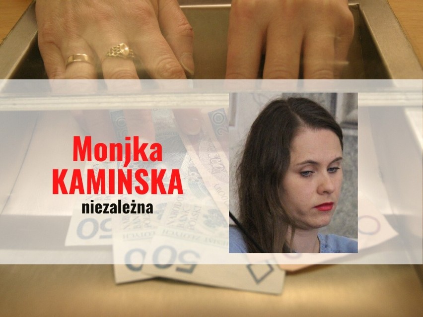 Monika Kamińska, radna niezależna...