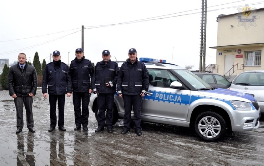 Nowy radiowóz dla policjantów ze Zblewa