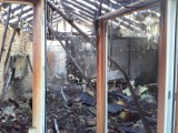 Pożar - palił się budynek mieszkalny w Pępowie