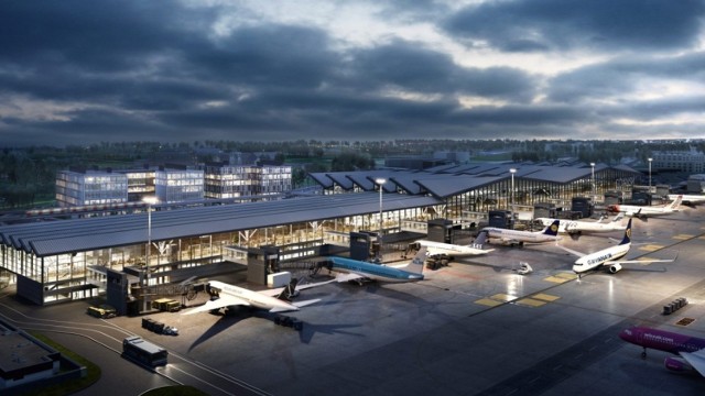 Na terenie Portu Lotniczego Gdańsk 5 czerwca 2020 r. odbyło się wmurowanie kamienia węgielnego pod rozbudowę o pirs zachodni Terminalu Pasażerskiego T2.