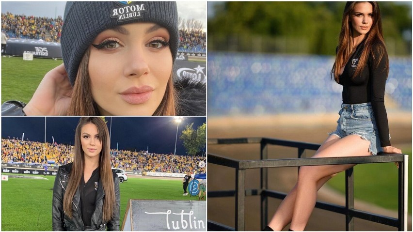 Vice Miss Startu PGE Ekstraligi. Piękna Marlena Rokicka czaruje pod taśmą żużlowców Motoru Lublin i nie tylko!