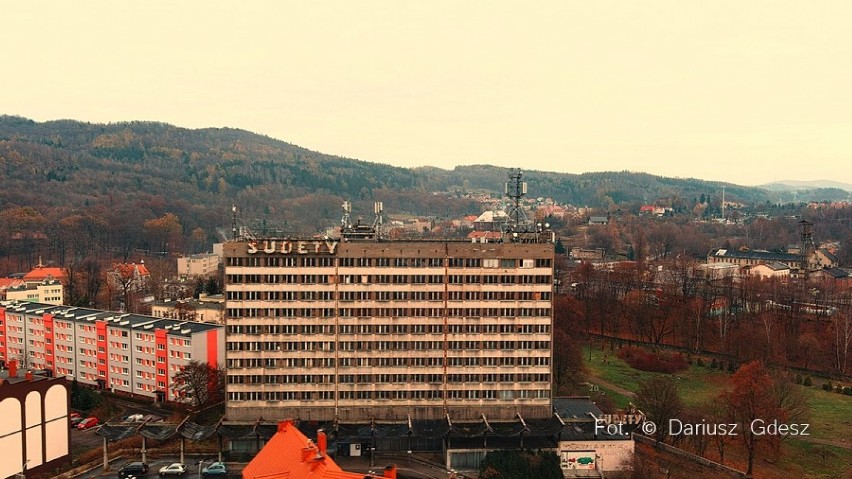 Były hotel Sudety w Wałbrzychu