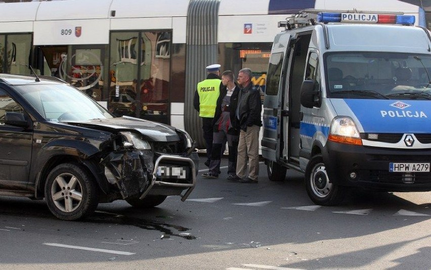 Wypadek na placu Kościuszki w Szczecinie