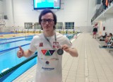 Paweł Krupiński wraca z Łodzi z kolejnymi rekordami i medalami. Pływak z Gubina zakwalifikował się też na mistrzostwa świata w Portugalii