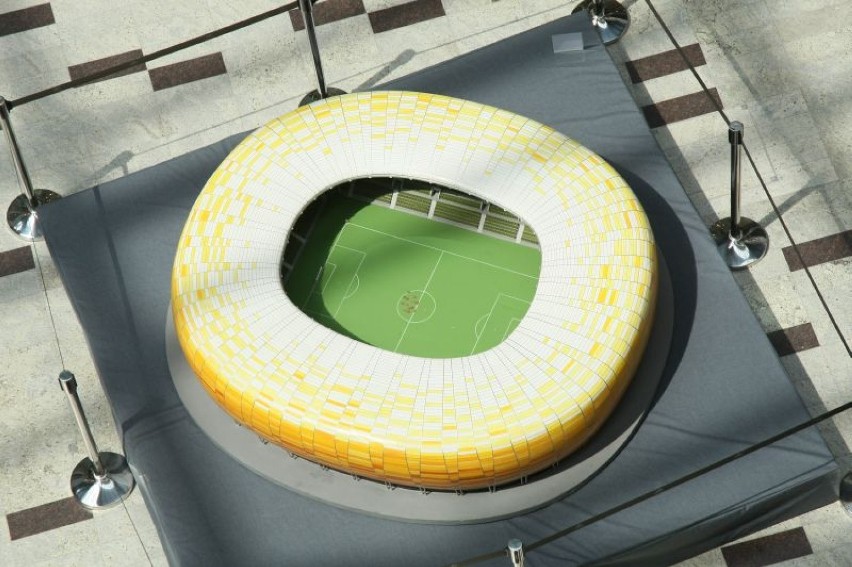 Miniatury ośmiu stadionów EURO 2012 można oglądać w Galerii Korona Kielce