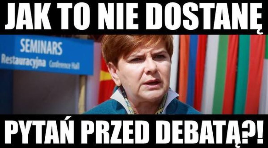 Memy po debacie Kopacz-Szydło. Internauci to potrafią skomentować :)