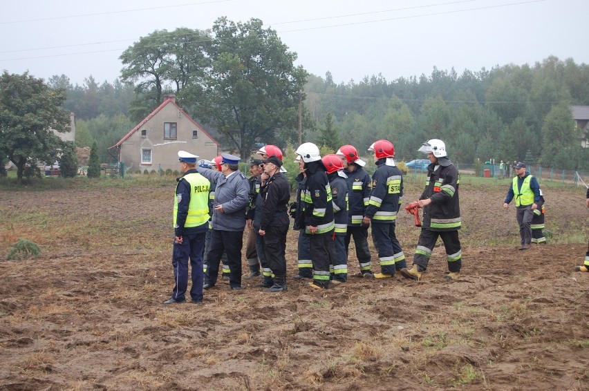 Gm. Stara Kiszewa. Rozbił się śmigłowiec.Wypadek helikoptera. Trzy osoby zginęły w Wygoninie