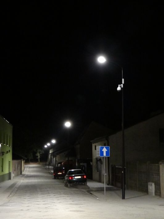 Nowe lampy ledowe w Poddębicach