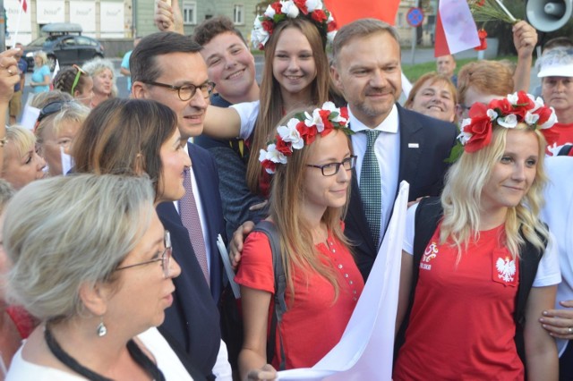 Premier Mateusz Morawiecki odwiedził w czwartek, 6 września Częstochowę