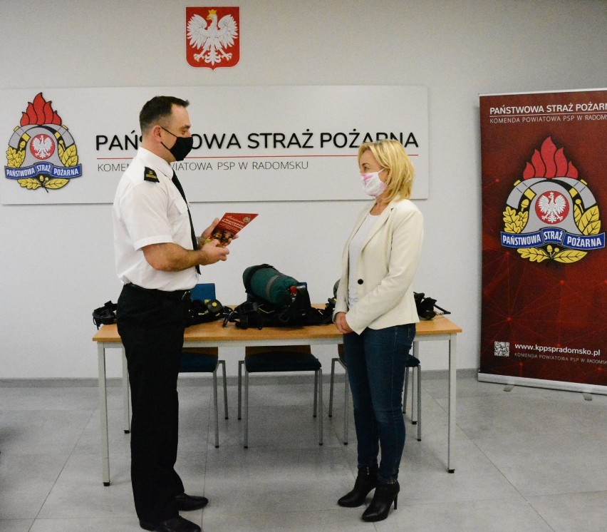 OSM Radomsko wspiera strażaków z Komendy Powiatowej PSP w Radomsku