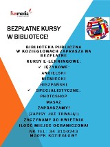 Bezpłatne multimedialne kursy w bibliotece w Koziegłowach