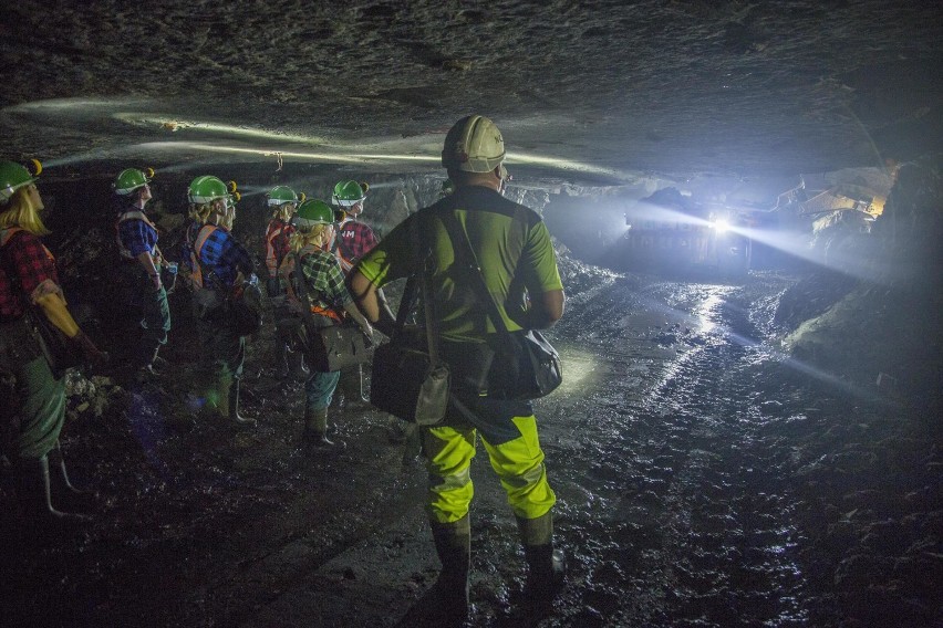 Pracownicy ZUS zjechali do miedziowej kopalni ZG Rudna
