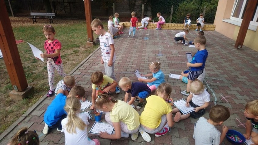 ,,Sieciaki na wakacjach", czyli udany piknik dla przedszkolaków z Kościelnej Wsi