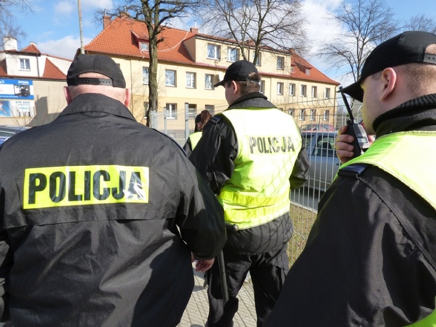 Lębork. Słuchacze Szkoły Policji w Słupsku w Lęborku