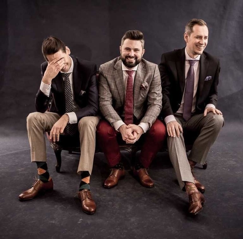 Trio Smooth Gentlemen tworzą: Bartłomiej Szopiński, Miłosz...