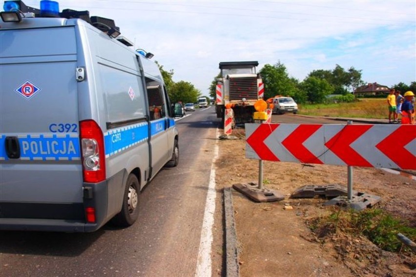 Wypadek w Rogowie. Pracownik budowy potrącony przez...